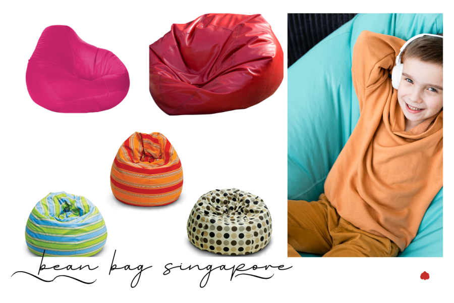 Singapore has stylish bean bags where you can relax in&nbsp;comfort