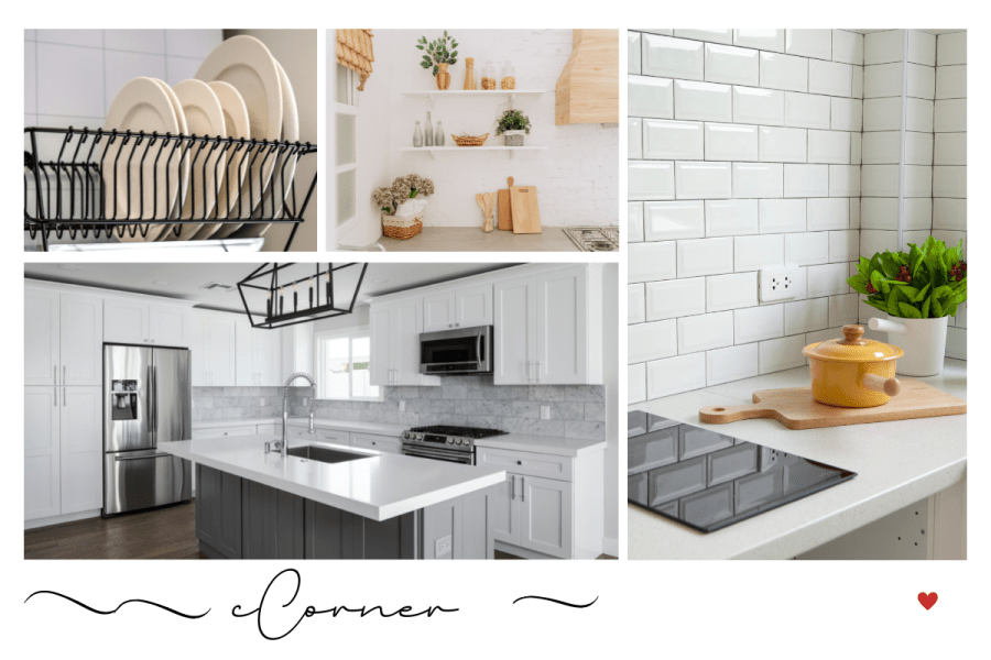 Maximize Your Kitchen Space with our Innovative Corner Rack: The Ultimate Solution for Storage and&nbsp;Style!