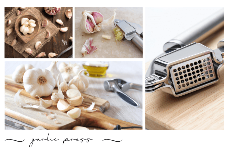 Press Your Way to Perfectly Minced Garlic with Our Garlic&nbsp;Press!