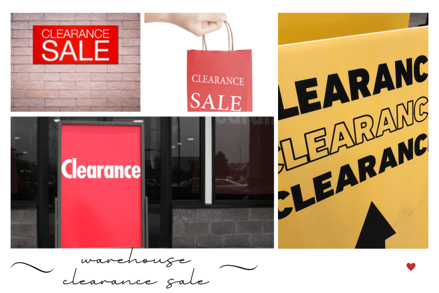 ​​​​​Mark Your Calendar: Warehouse Clearance Sale is Coming&nbsp;Soon!