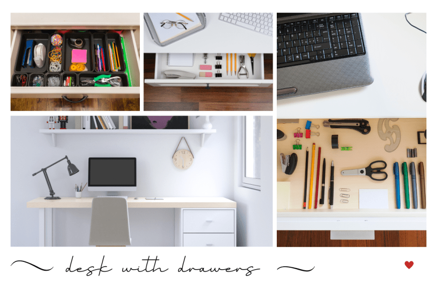 Stay Organized and Boost Your Productivity with a Desk With&nbsp;Drawers!